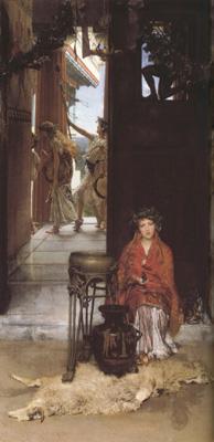 Alma-Tadema, Sir Lawrence The Way to the Temple (mk23) oil painting image